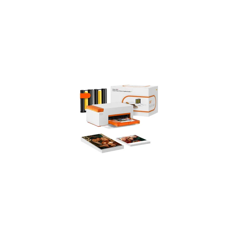 Liene Amber M110 4x6" Portable Photo Printer with 60 sheets of 4x6" photo paper